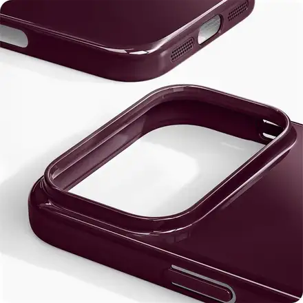 iDeal Slim Case MagSafe iPhone 17 Pro Glossy Cherry