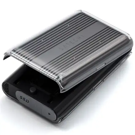 Satechi USB4 NVMe SSD Pro Enclosure - Space Gray Aluminium