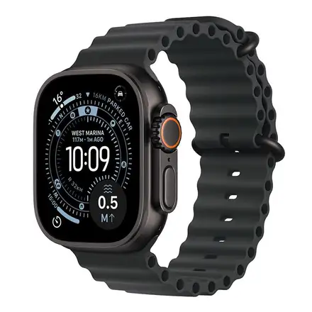 Apple Watch Ultra 3 GPS + Cellular 49mm Black Titanium Case with Black Ocean Band *Rozbalený*