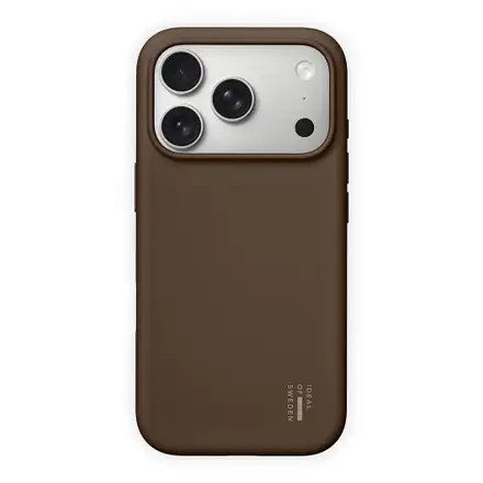 iDeal Silicone Case MagSafe iPhone 17 Pro Max / 18 Pro Max Mocha Mousse