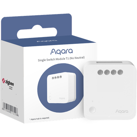 Aqara Smart Home Spínací modul T1 bez Pripojenie Neutrálneho vodiča