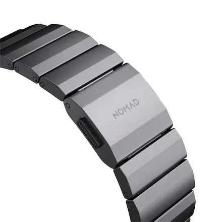 Nomad remienok pre Apple Watch 44/45/49 mm - Aluminium Band/Space Gray Hardware