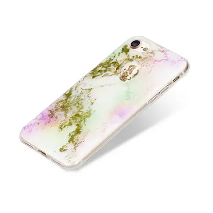Swarovski kryt Treasure pre iPhone 8 - Unicorn/Gold Skull