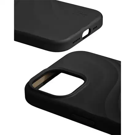 iDeal Fashion Soft Swirl Silicone Case MagSafe iPhone 13/14/15/16e/17e Velvet Black