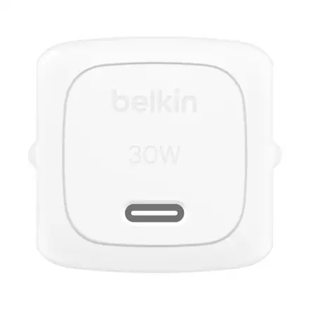 Belkin 30W PD 3.1 Compact USB-C Wall Charger - White