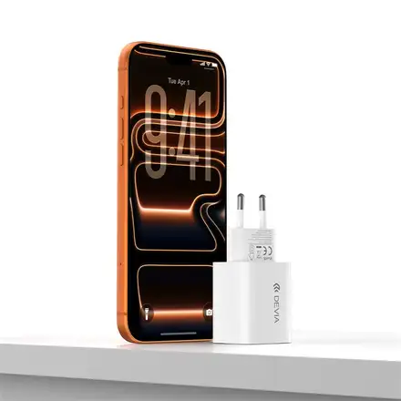 Devia sieťová nabíjačka Ultra6 PD Dynamic Charger 40W (Max 60W) - White