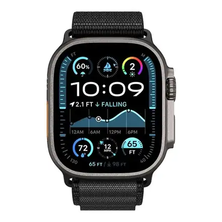 Spigen remienok Fabric Band pre Apple Watch 44-49mm - Black