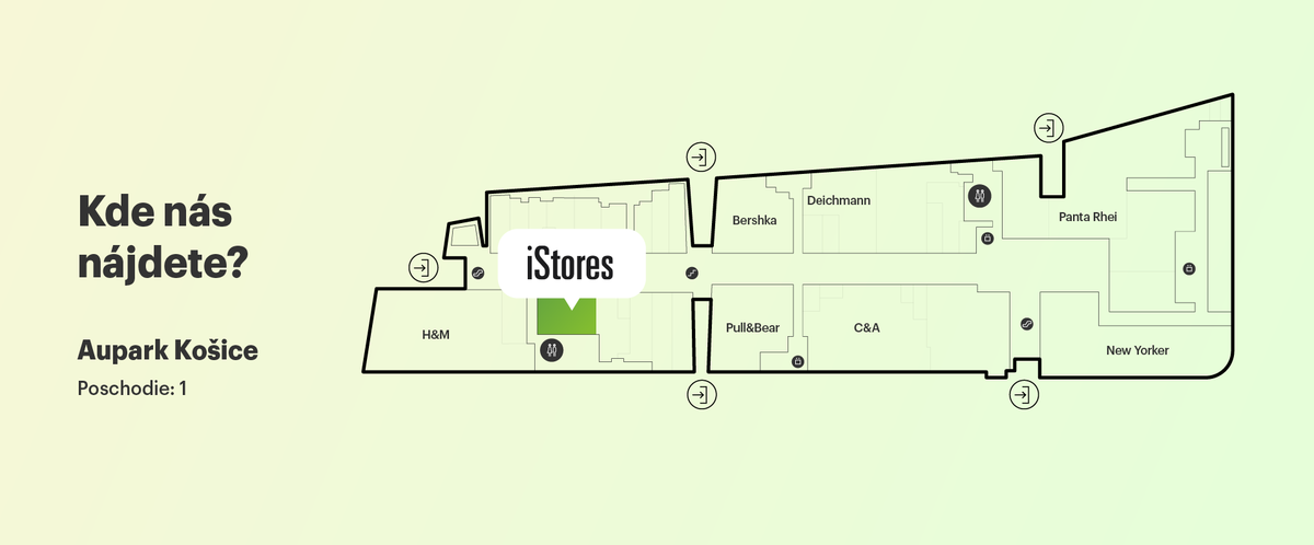 iStores Košice | Aupark
