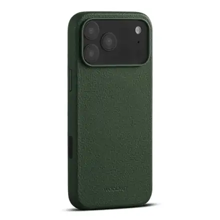 Woolnut Leather Case for iPhone 17 Pro Max - Green