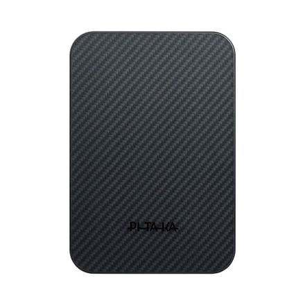 Pitaka Aramid Fiber Magnetic Power Bank Qi2 10 000 mAh - Black/Grey