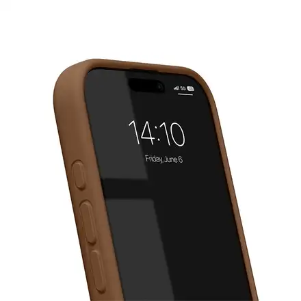 iDeal Fashion Soft Swirl Silicone Case MagSafe iPhone 17 Salted Caramel