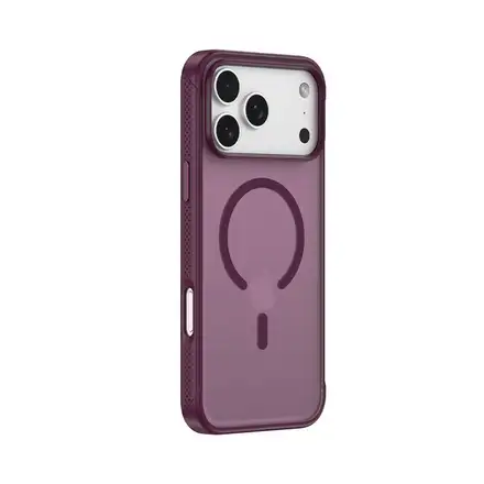 Devia kryt Shield Series Skin-Friendly Magnetic Case pre iPhone 18 Pro - Dark Cherry