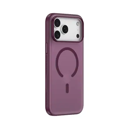 Devia kryt Light Ripple Skin-Friendly Magnetic Case pre iPhone 18 Pro - Dark Cherry