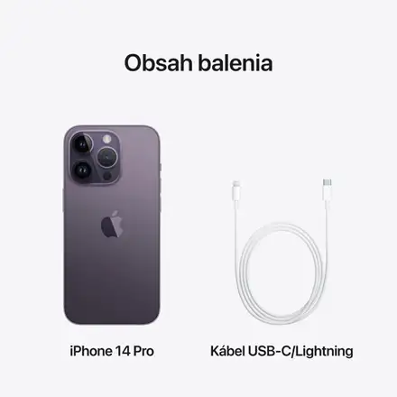 iPhone 14 Pro 128 GB temná fialová *Trieda C*