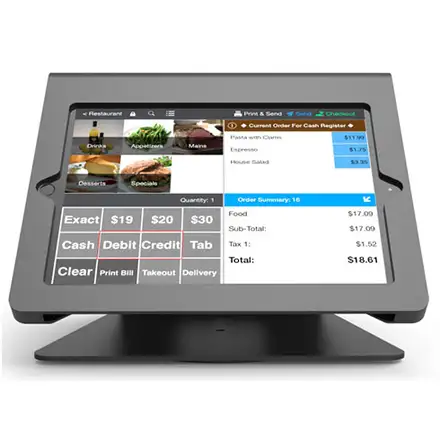 Compulocks Nollie iPad Mini POS Kiosk, Black