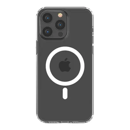 Devia kryt Pure Clear Magnetic Shockproof Case pre iPhone 15 Pro Max - Clear