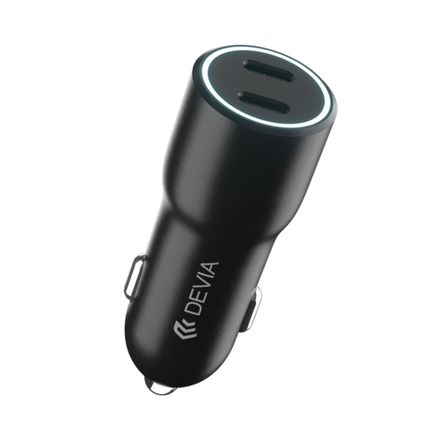 Devia nabíjačka do auta Smart Series PD 40W 2C Fast Car Charger - Black