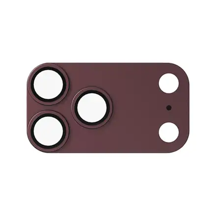 Devia Armour Series Anti-Reflection Lens Protector pre iPhone 18 Pro - Dark Cherry