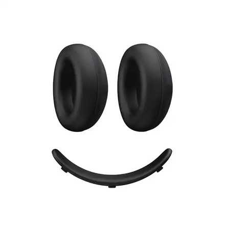 Apple Beats 360 Cushion Kit - Black UltraPlush Cushions for Ear Cups and Headband