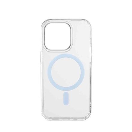 Aiino - Frozen Case with magnet for iPhone 15 Pro Max - Light Blue
