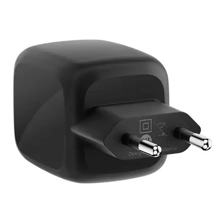Belkin Boost Charge Pro Dual USB-C GaN Wall Charger 67W - Black