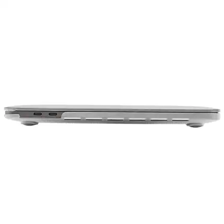 SwitchEasy Touch Protective Case pre MacBook Air 13" M2/M3/M4 - Transparent White