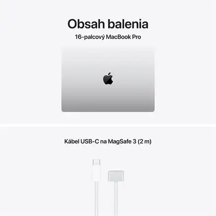 MacBook Pro 16" Apple M5 Pro 18C CPU 20C GPU 24GB 1TB Strieborný SK