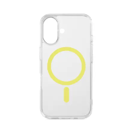 Aiino - Frozen Case with magnet for iPhone 16 - Lime