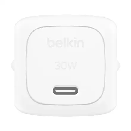 Belkin 30W PD 3.1 USB-C Wall Charger + USB-C/USB-C kábel 1m - White