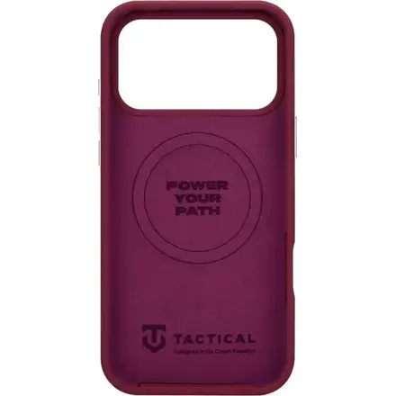Tactical MagForce Velvet Smoothie 2.0 Kryt Apple iPhone 18 Pro Max/17 Pro Max tmavo červený
