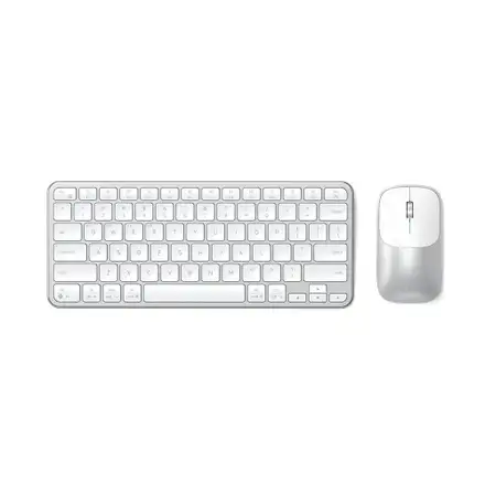 Satechi klávesnica + myš Slim CEX1 Wireless Combo - Silver