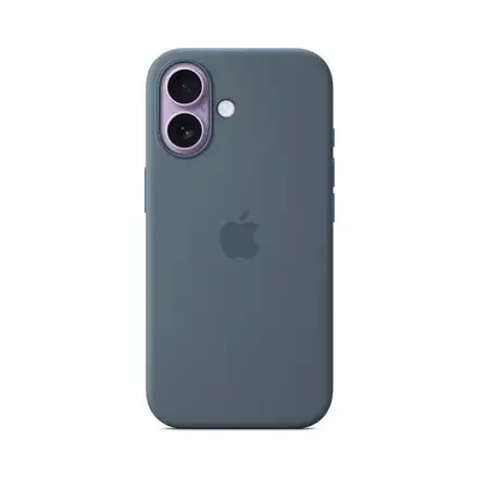 iPhone 17 Silicone Case with MagSafe - Oceľovo modrá