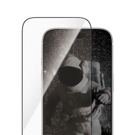 PanzerGlass ochranné sklo UWF Ceramic pre iPhone 18 Pro - Black Frame