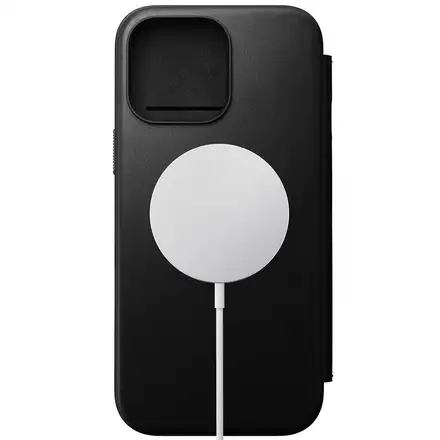 Nomad puzdro Modern Leather Folio Magsafe pre iPhone 16 Pro Max - Black