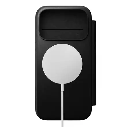 Nomad puzdro Modern Leather Folio Magsafe pre iPhone 17 Pro - Black
