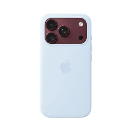 iPhone 18 Pro Silicone Case with MagSafe - Crisp Blue