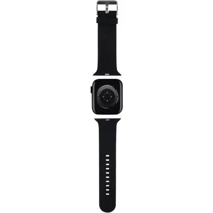 Karl Lagerfeld Choupette Head NFT Remienok pre Apple Watch 38/40/41 čierny