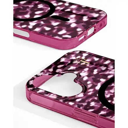 iDeal Fashion Clear Case MagSafe iPhone 17 Cherry Crush