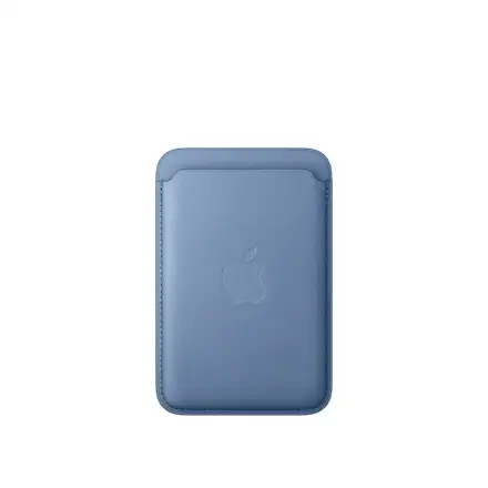 iPhone FineWoven Wallet with MagSafe – Wildflower Blue