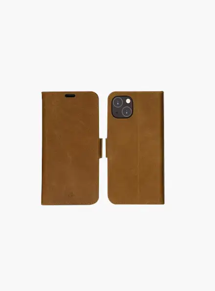 dbramante1928 - Puzdro Copenhagen Slim pre iPhone 14 Plus, tan