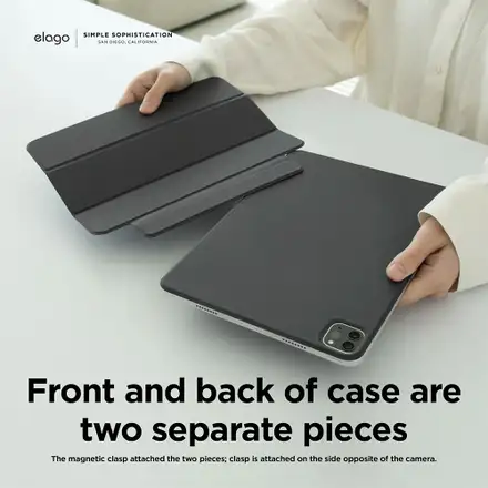 Elago puzdro Magnetic Folio Case pre iPad Pro 12.9"/iPad Air 13" M2/M3 - Blue