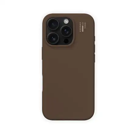 iDeal Silicone Case MagSafe iPhone 16 Pro Mocha Mousse