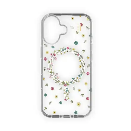 iDeal Fashion Clear Case MagSafe iPhone 16 Petite Floral