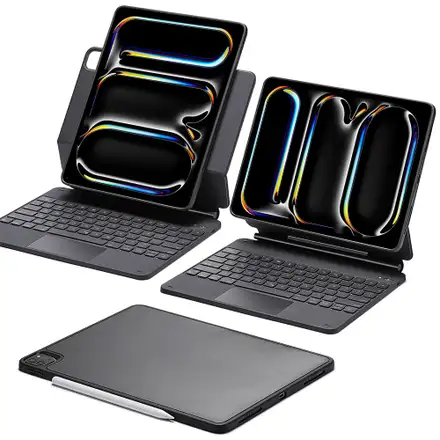 ESR klávesnica Rebound Magnetic Keyboard Case pre iPad Pro 13" M4 2024 Eng - Black