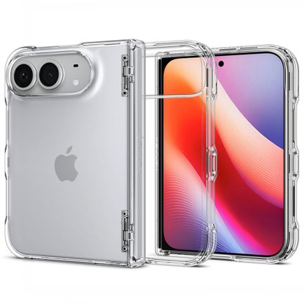 Spigen kryt Ultra Hybrid Pro pre iPhone Duo - Crystal Clear