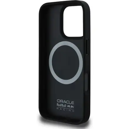 Red Bull Carbon Powerbar MagSafe Zadný Kryt pre iPhone 16 Pro Max čierny