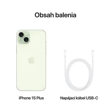 iPhone 15 Plus 128 GB zelená *Trieda B*
