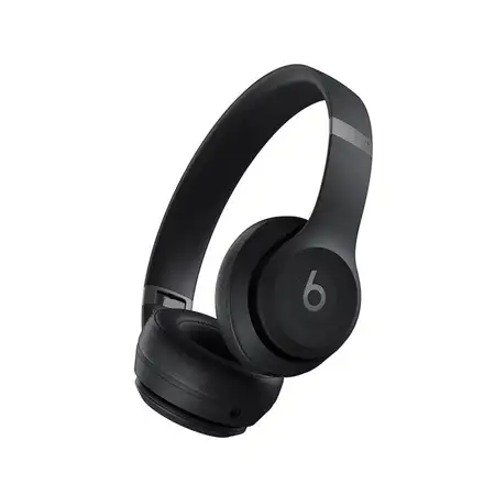 Apple Beats Solo4 Wireless Headphones - On-Ear Wireless Headphones - Matte Black