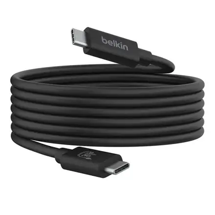 Belkin kábel Connect USB4 Cable 240W 20Gbps 2m - Black