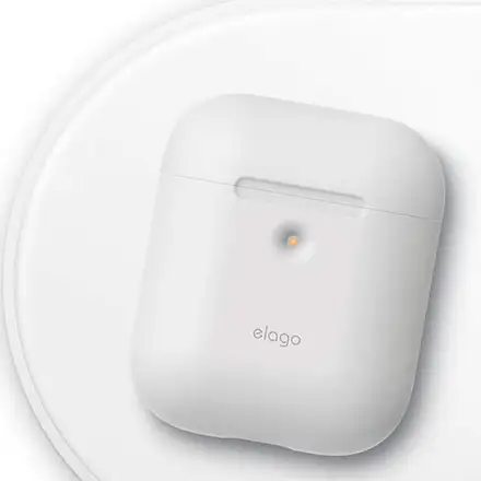 Elago Airpods 2 Silicone Case - White
